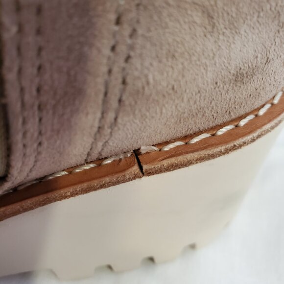 Copper Key Tan Suede Zip Up Boot, Size 6 - Picture 7 of 7